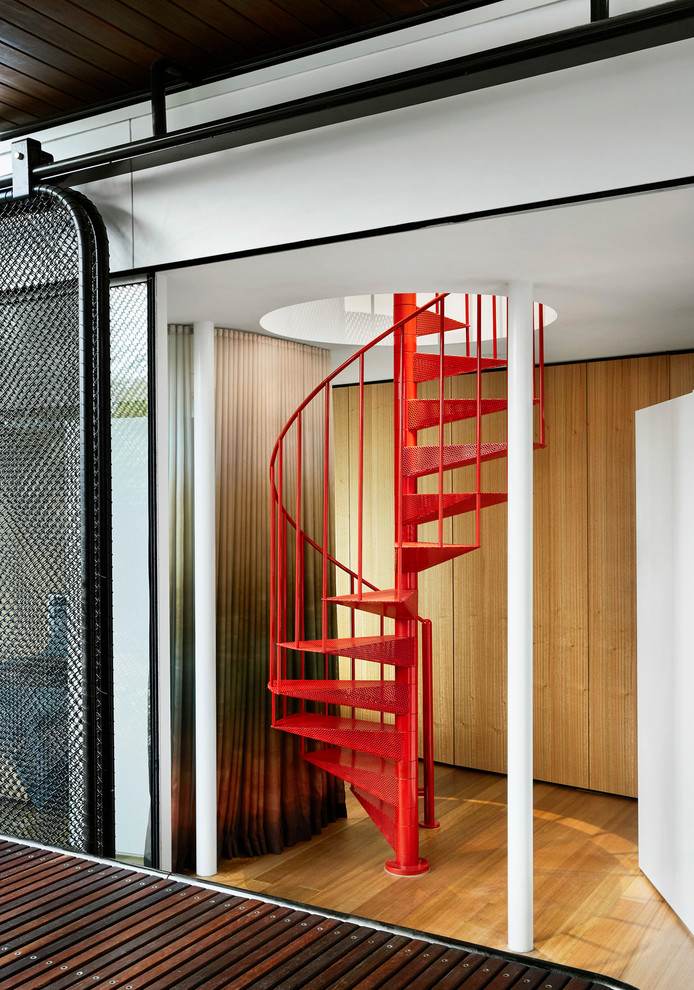 Example of a trendy staircase design in Melbourne