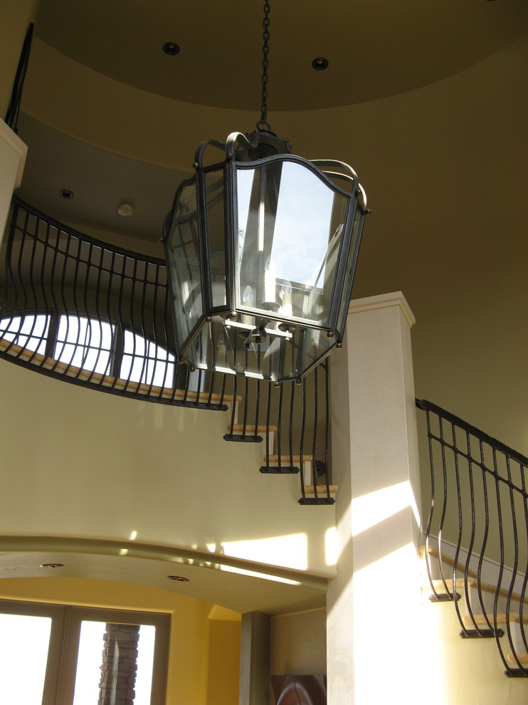 Staircase - mediterranean staircase idea in Sacramento