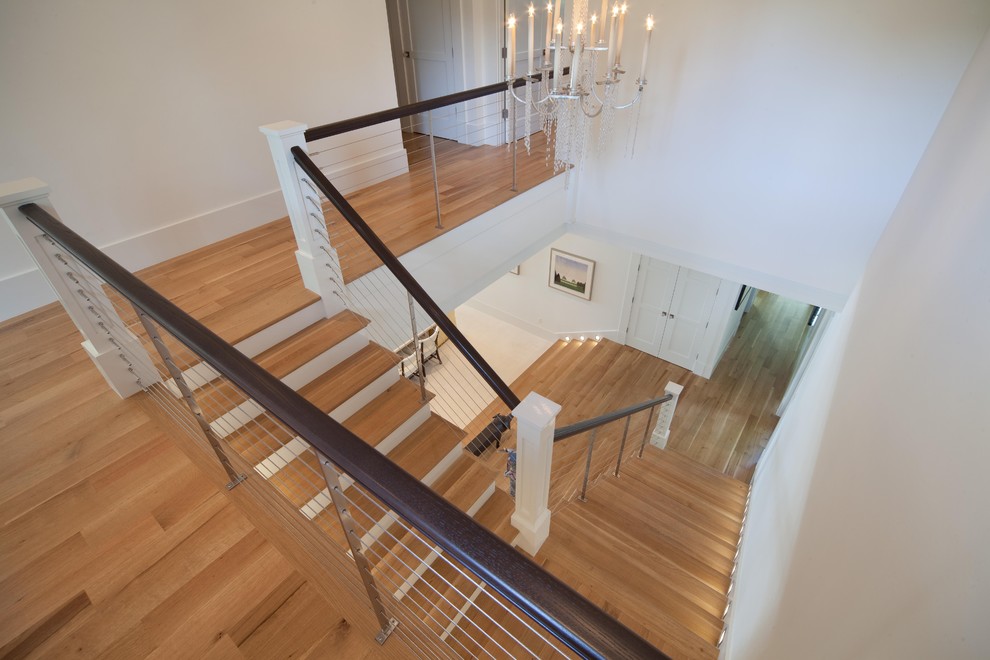 Example of a trendy staircase design in Orlando