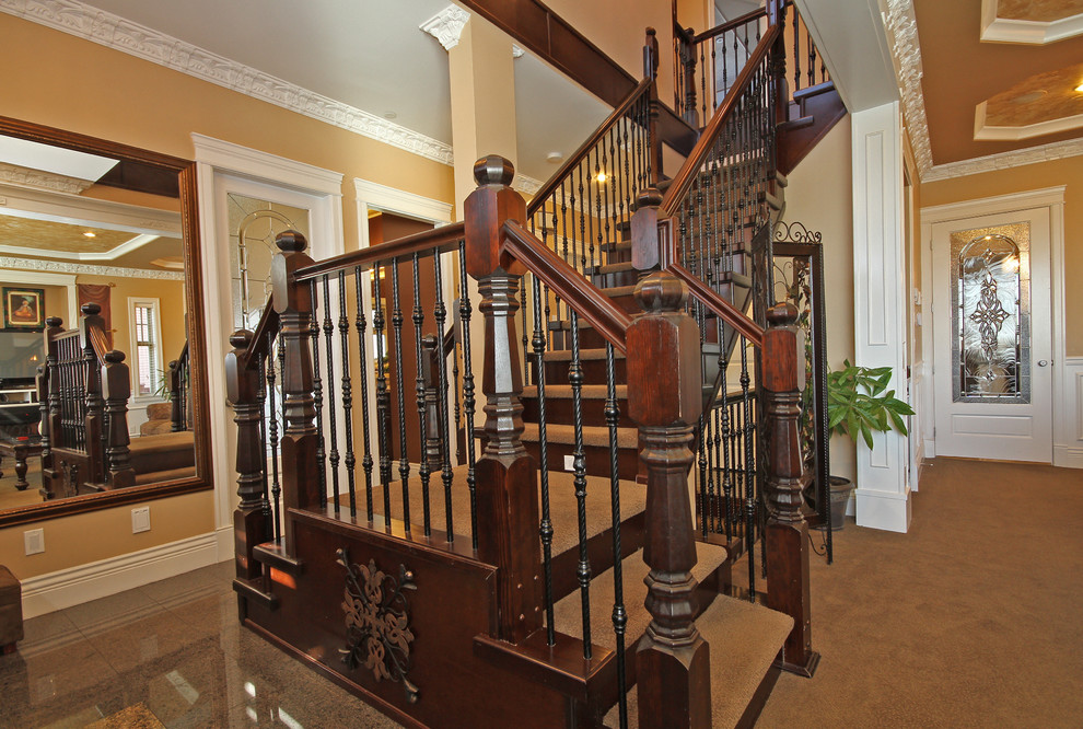Staircase - traditional staircase idea in Vancouver