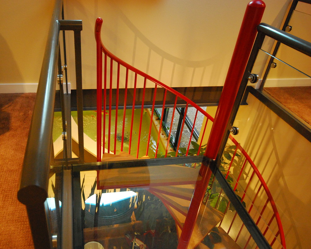 Lake Sylvan Virginia Beach Contemporary Staircase Other by