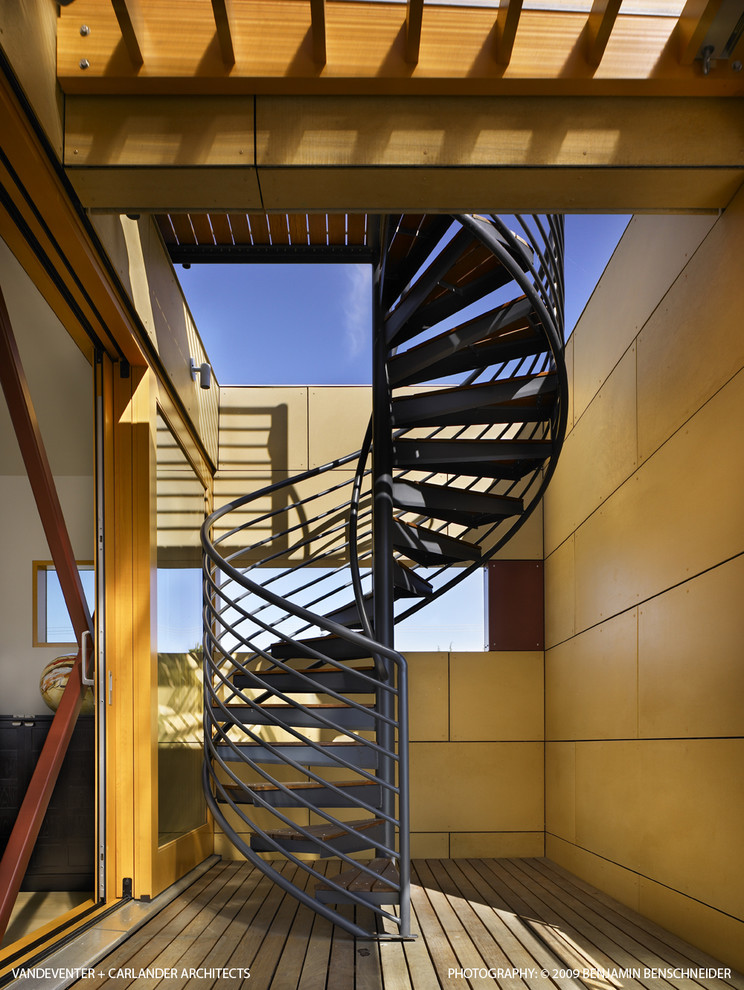 Foto de escalera exterior minimalista
