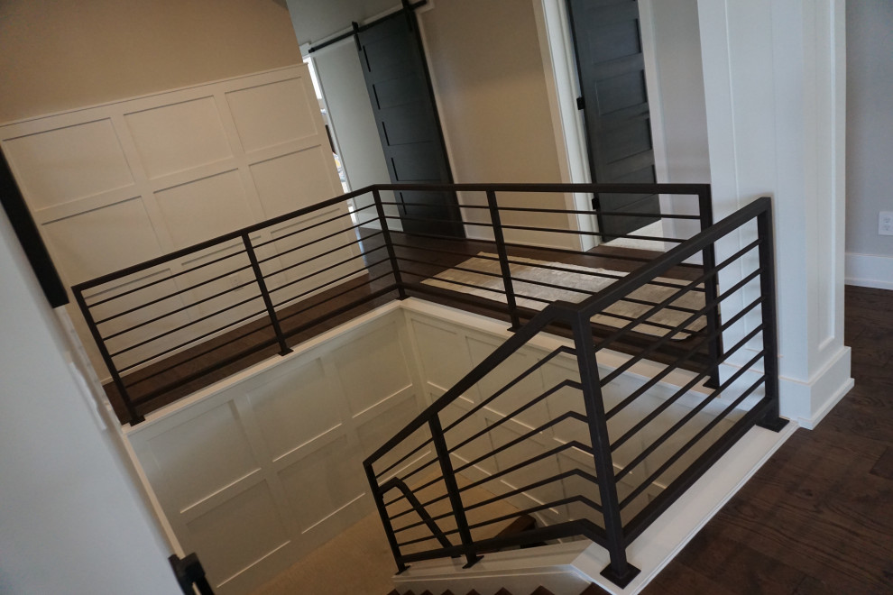 Lakehouse Railing system - Contemporary - Staircase - Columbus - by ...