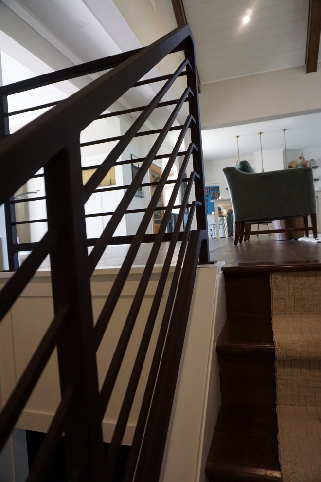Lakehouse Railing system - Contemporain - Escalier - Columbus - par ...