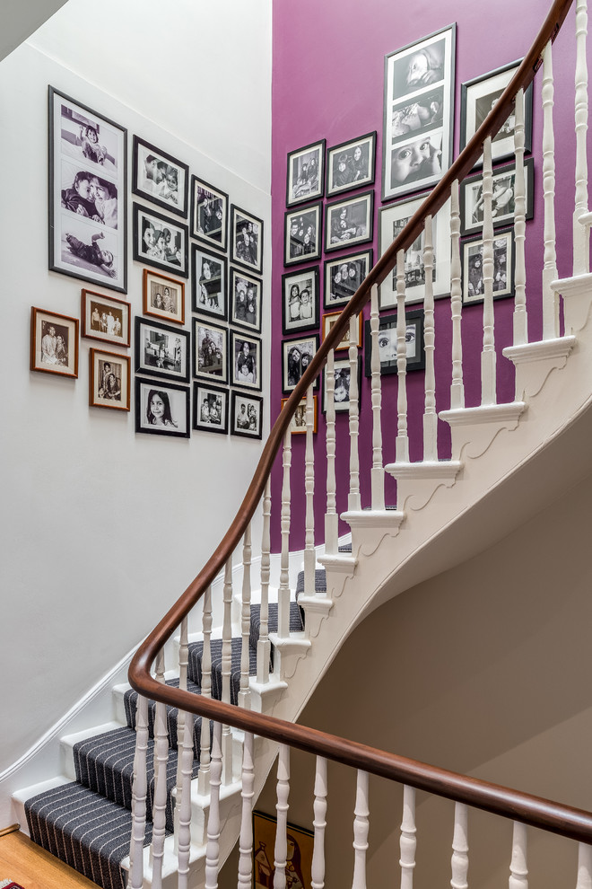 Eklektische Treppe in London