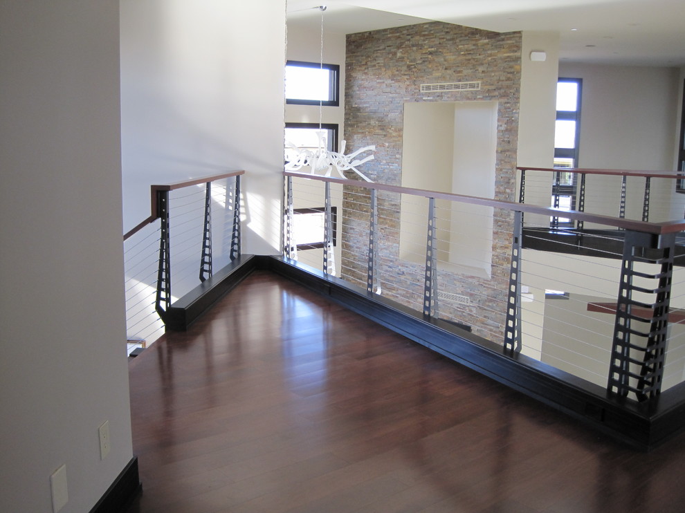 Las Vegas Home stairs and railings Contemporary Staircase Las