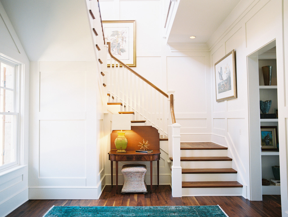 Transitional staircase photo in Other
