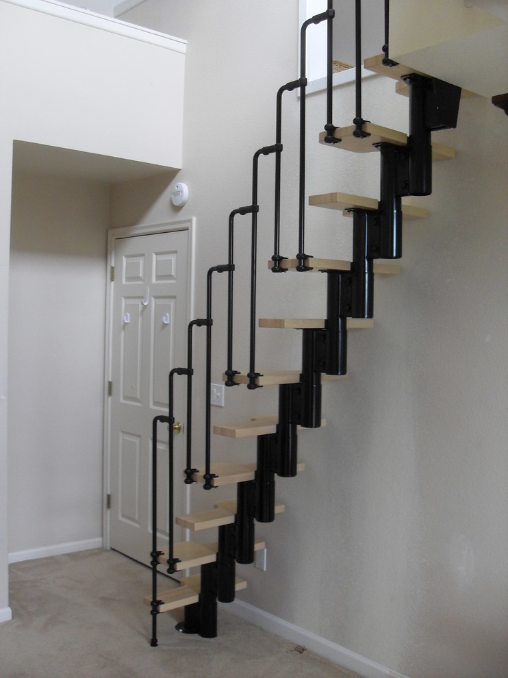 Loft ladder Contemporary Staircase Portland by Portland Stair