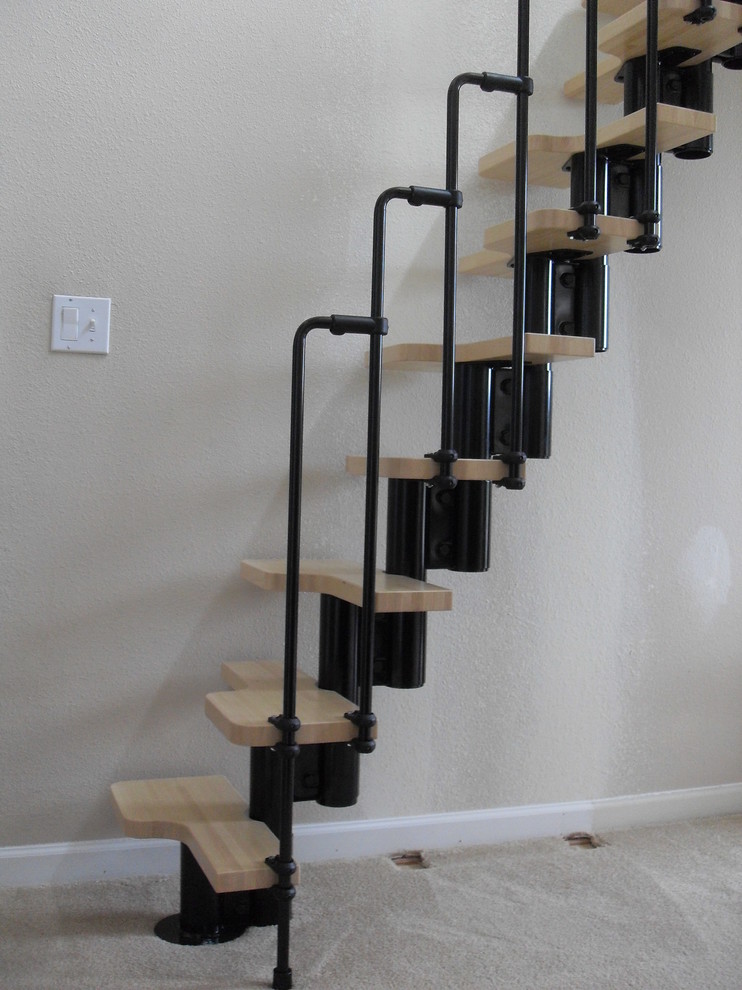 Loft ladder Contemporary Staircase Portland by Portland Stair