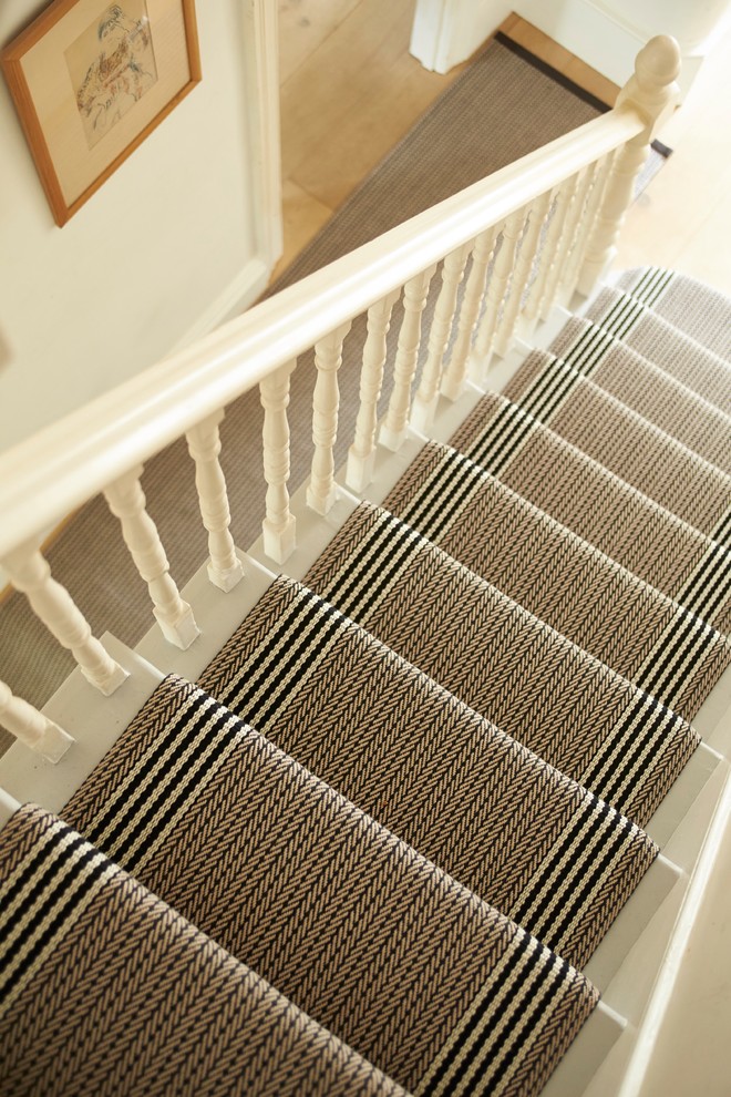 Photo of a traditional staircase in London.