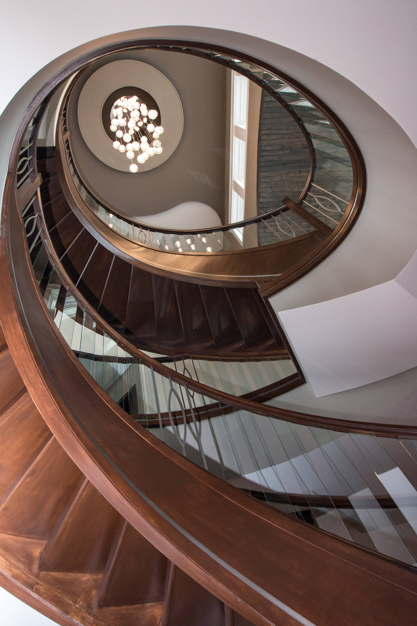 75 Traditional Glass Railing Staircase Ideas You'll Love - November, 2022 |  Houzz