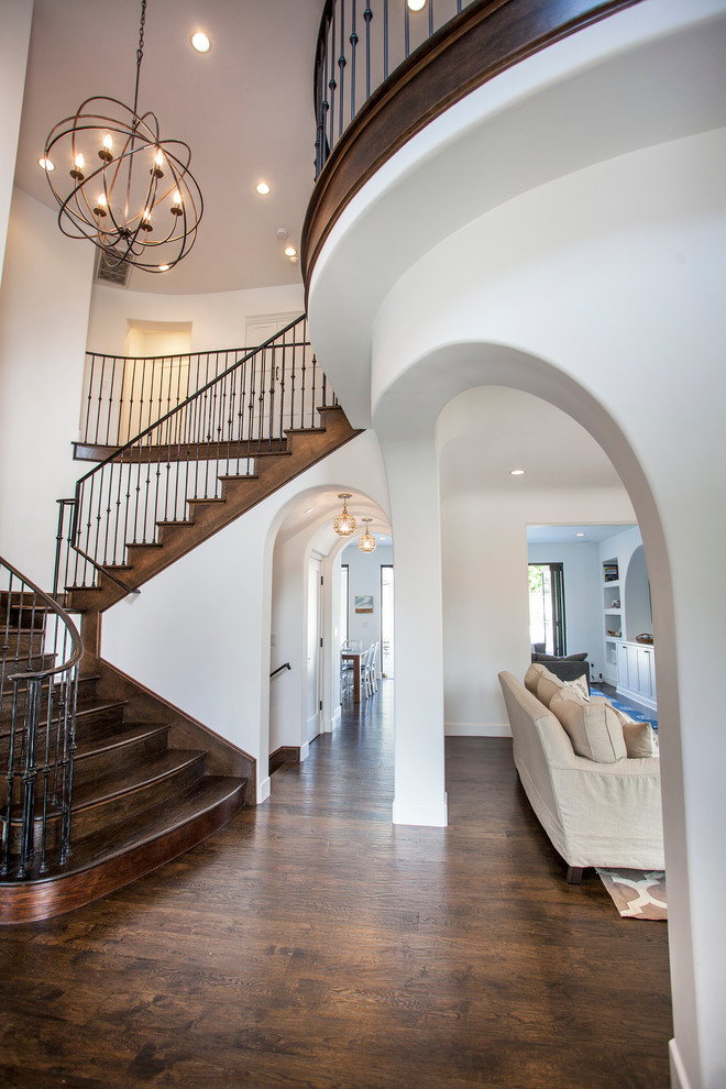 Tuscan staircase photo in Los Angeles
