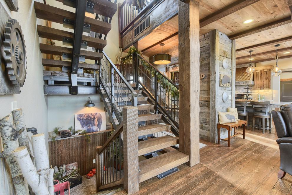 Lot 8 Morningstar Rd/Maitland Ridge subdivision Rustic Staircase