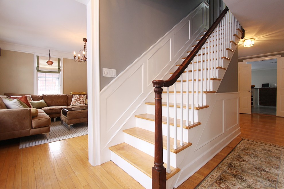 Manhasset Bay Estates Eclectic Traditional Staircase New York
