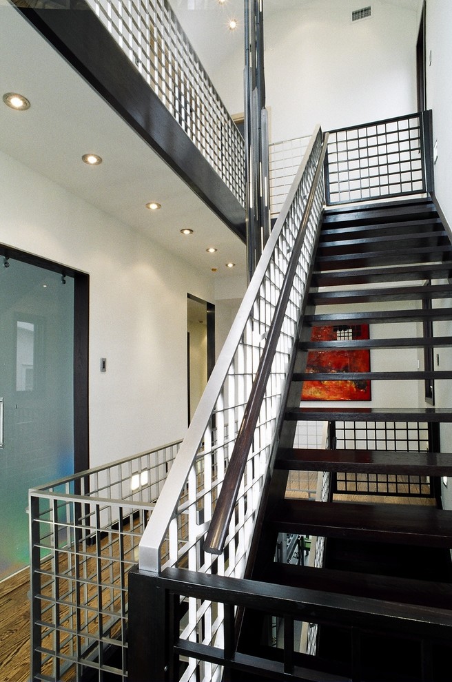 Photo of a contemporary staircase in New York.