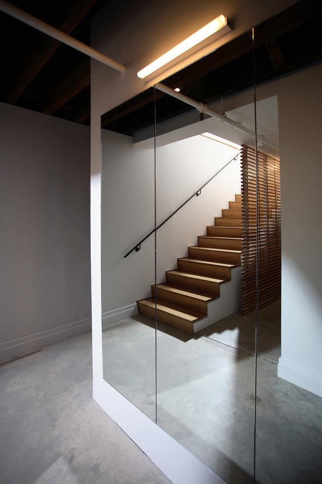 This is an example of an industrial staircase in New York.