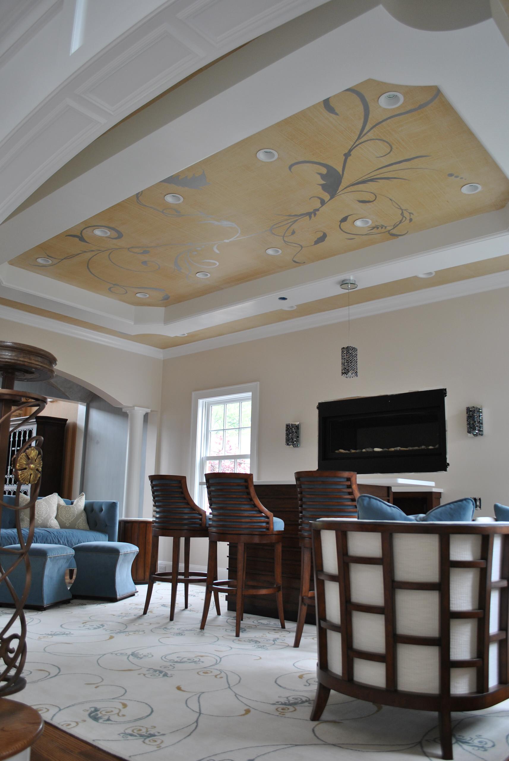 How To Paint A Faux Tray Ceiling Shelly Lighting