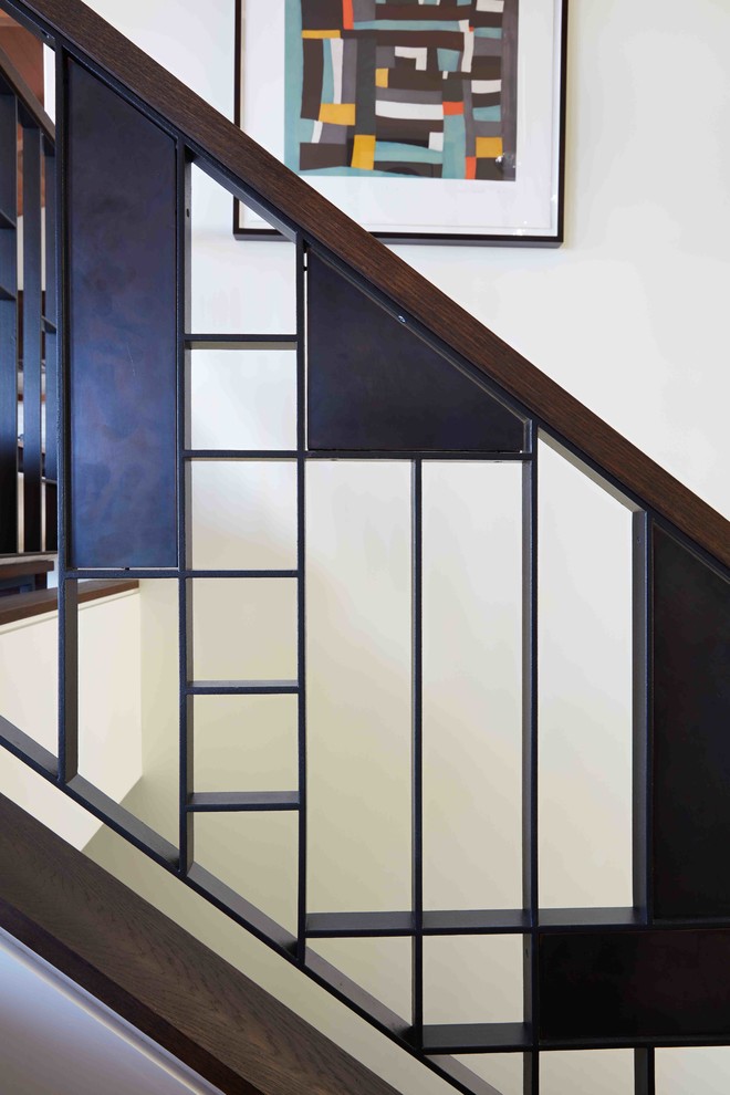 Стильный дизайн: лестница в стиле ретро - последний тренд