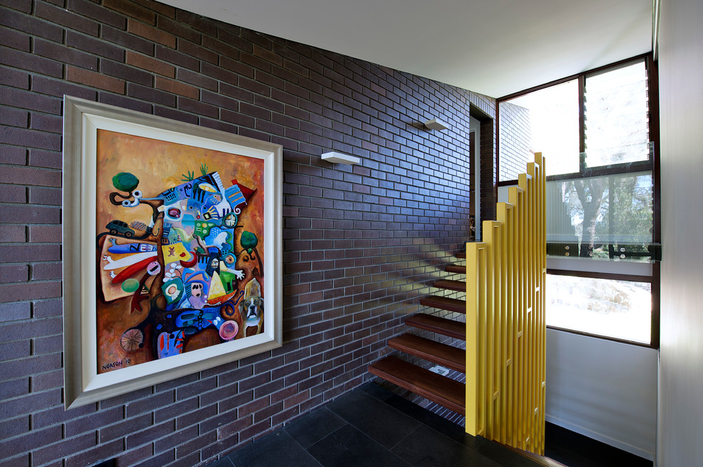 Example of a 1960s staircase design in Perth