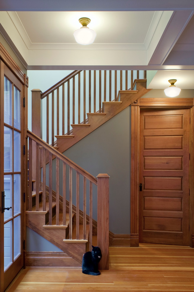 Ornate staircase photo in Portland