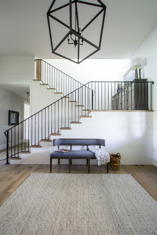 Design ideas for a classic staircase in Salt Lake City.