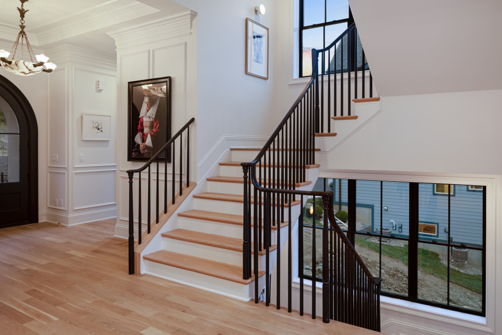 Design ideas for a classic staircase in Cincinnati.