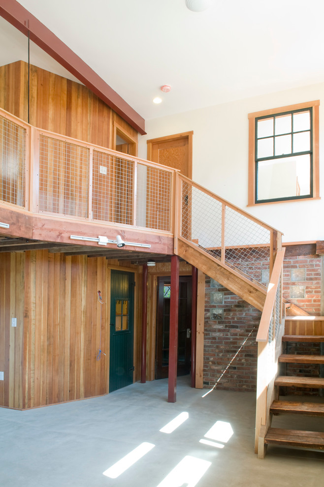 Mixed Use Affordable Housing Contemporary Staircase Boston by