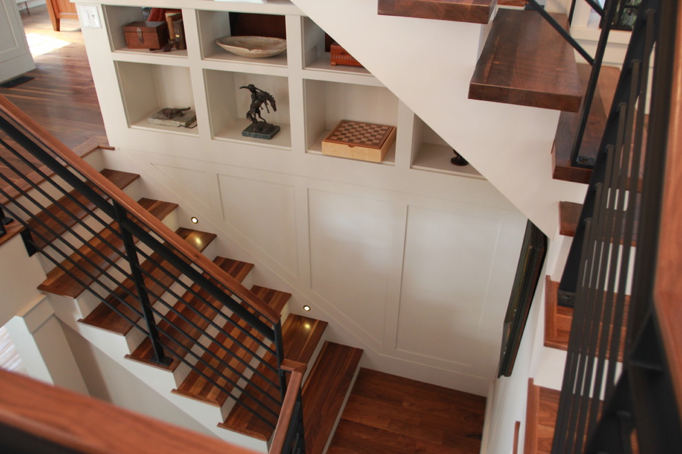 Design ideas for a classic staircase in Portland Maine.