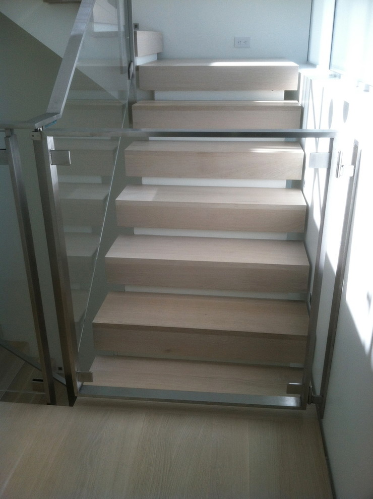 Aménagement d'un escalier moderne.