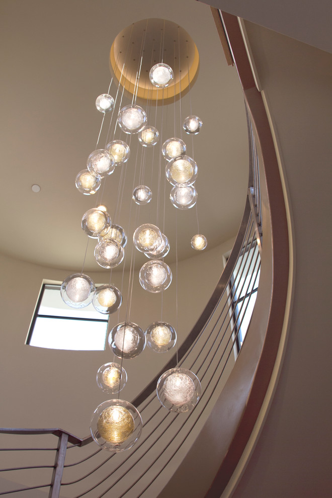 Design ideas for a large contemporary staircase in Phoenix.