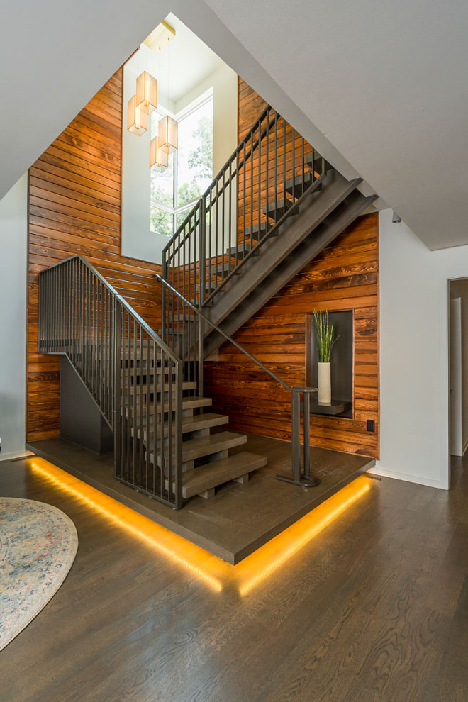 Moderne Treppe in Atlanta