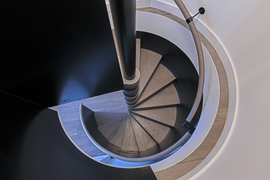Modern Spiral Staircase - Modern - Staircase - Tampa - by Bella Stairs ...
