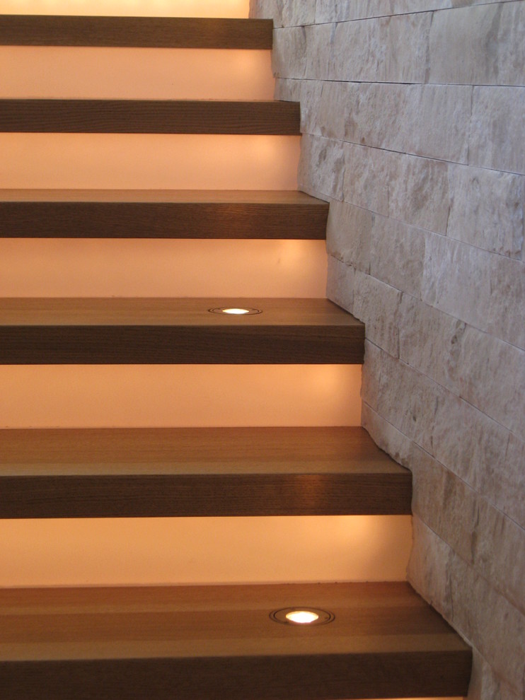 Minimalist staircase photo in Denver