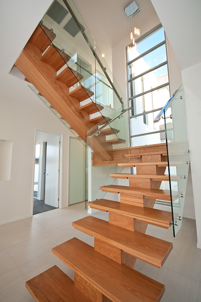Monaco Street Project Modern Staircase Gold Coast Tweed by