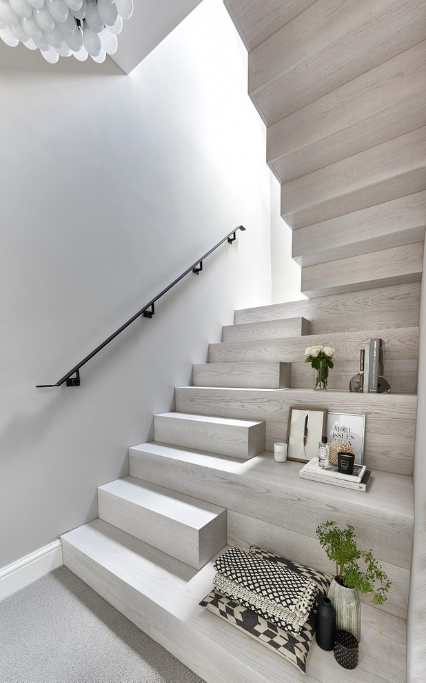 Monolithic Grade II Property Staircase - Contemporary - Staircase ...