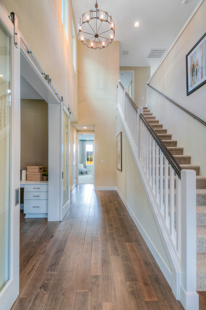 Mountain Aire Poulsbo Craftsman Staircase Seattle by Quadrant