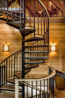 Stair to Loft - Rustic - Staircase - Other - by Tindall Architecture ...