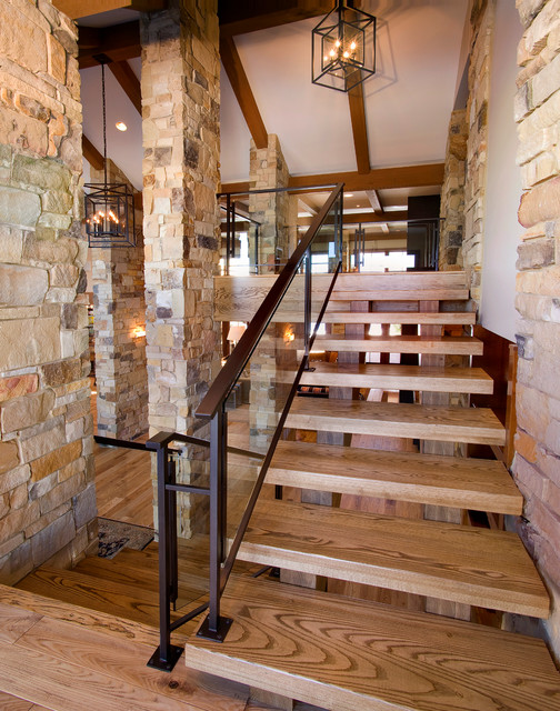 Mountain Modern - Contemporary - Staircase - Denver - by W Design ...