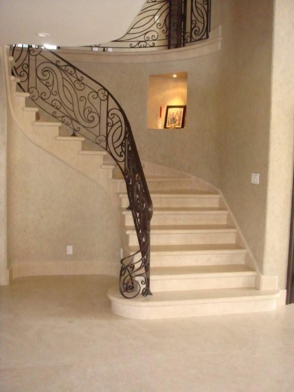 Tuscan staircase photo in Los Angeles