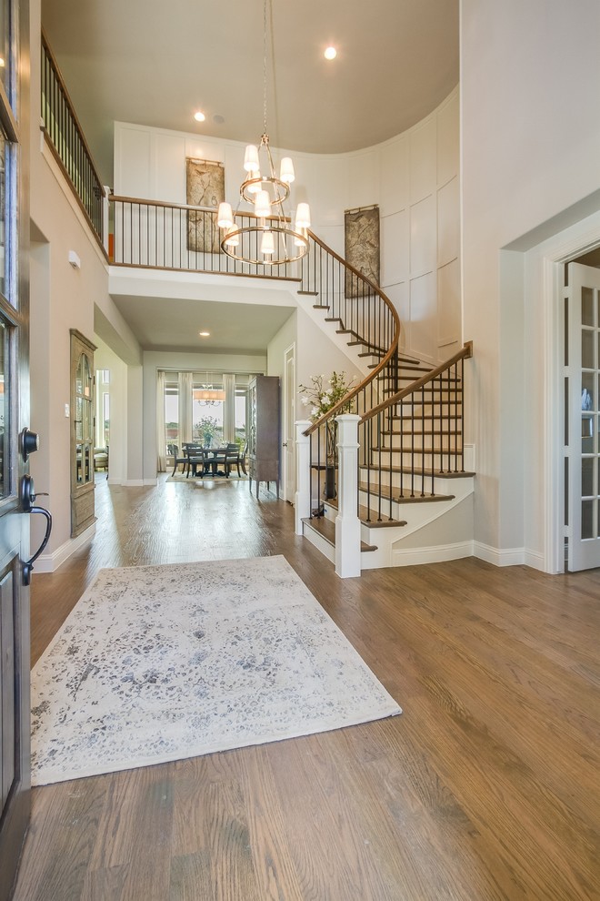 Mustang Park Carrollton, TX Staircase Dallas by Normandy Homes