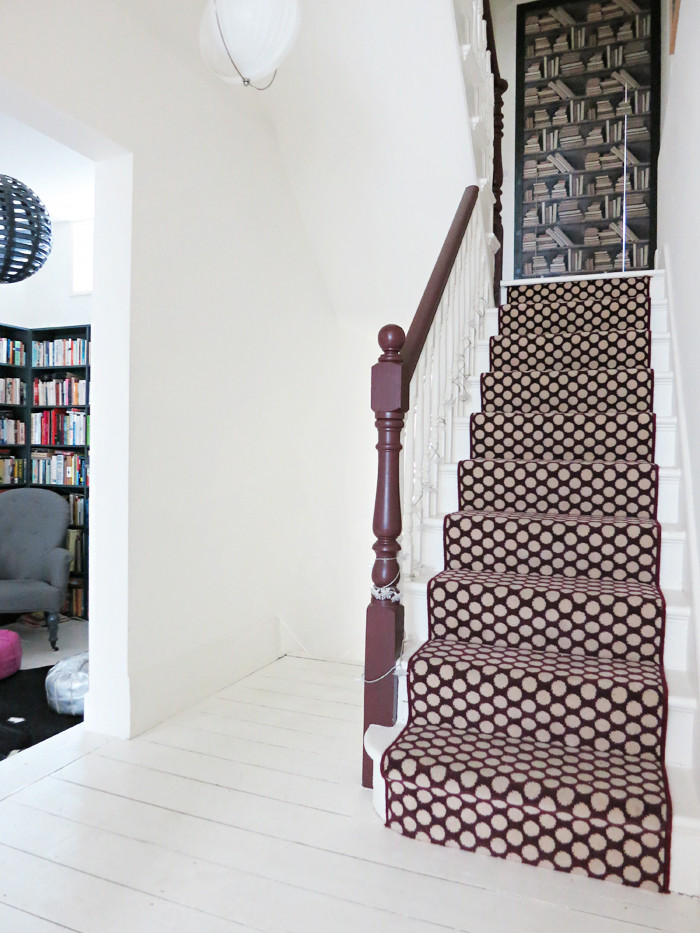 Design ideas for a bohemian staircase in London.