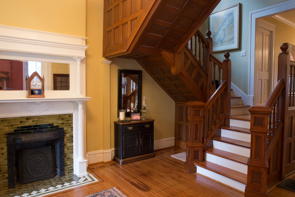 Example of a classic staircase design in Louisville