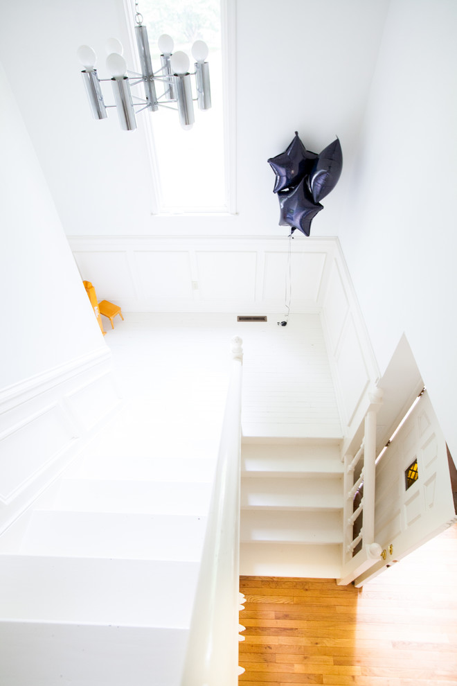 Inspiration for a scandinavian staircase remodel