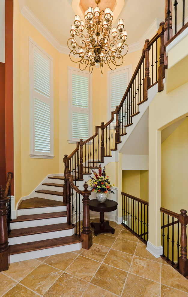 Photo of a classic wood staircase in Other.