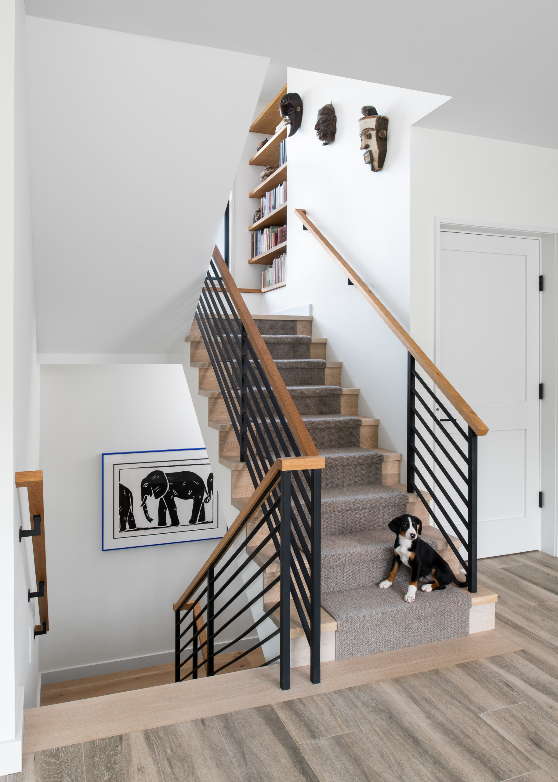 Carpeted Stairs for a Stylish Home