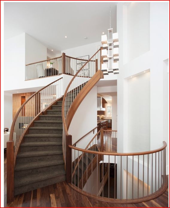 NEW HOME STAIRS & RAILINGS Contemporary Staircase Calgary by
