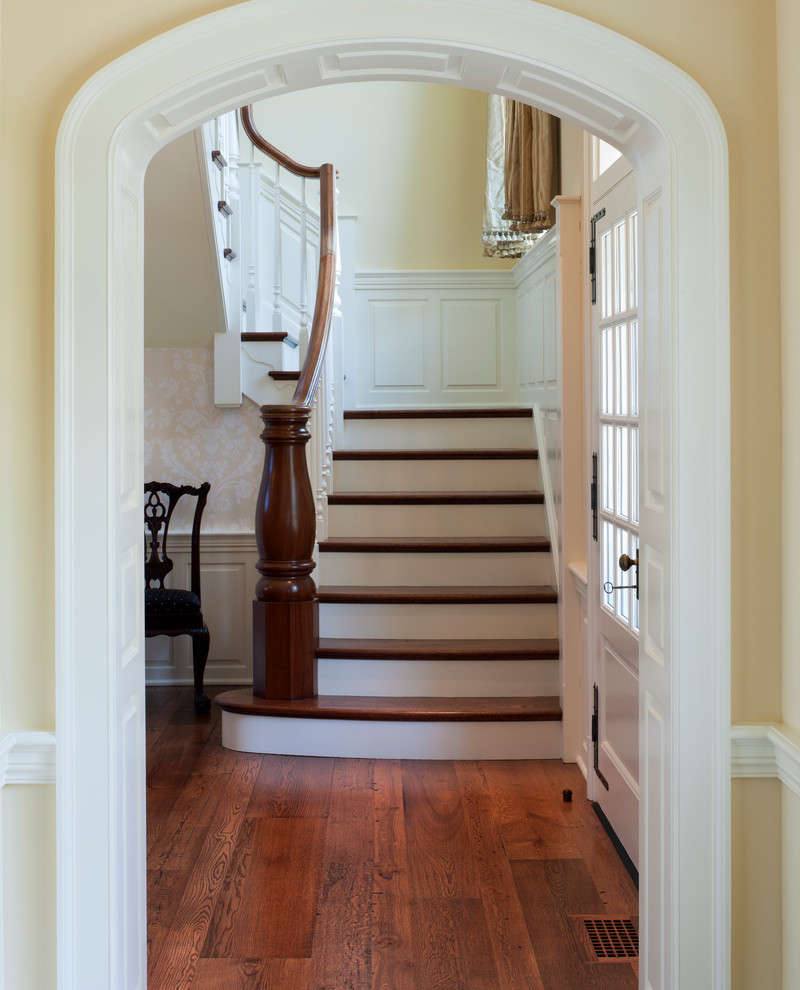Inspiration for a classic staircase in Philadelphia.