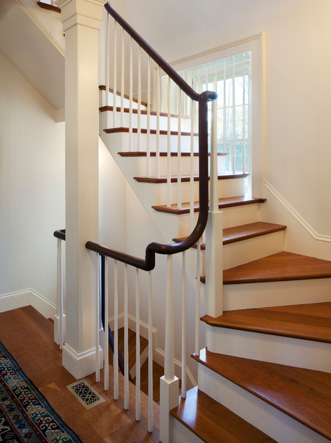 New Stair - Sea Captain's House - Traditional - Staircase - Boston - by ...