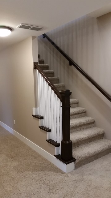 Northeastern Bungalow - Craftsman - Staircase - St Louis - By Gebhardt 