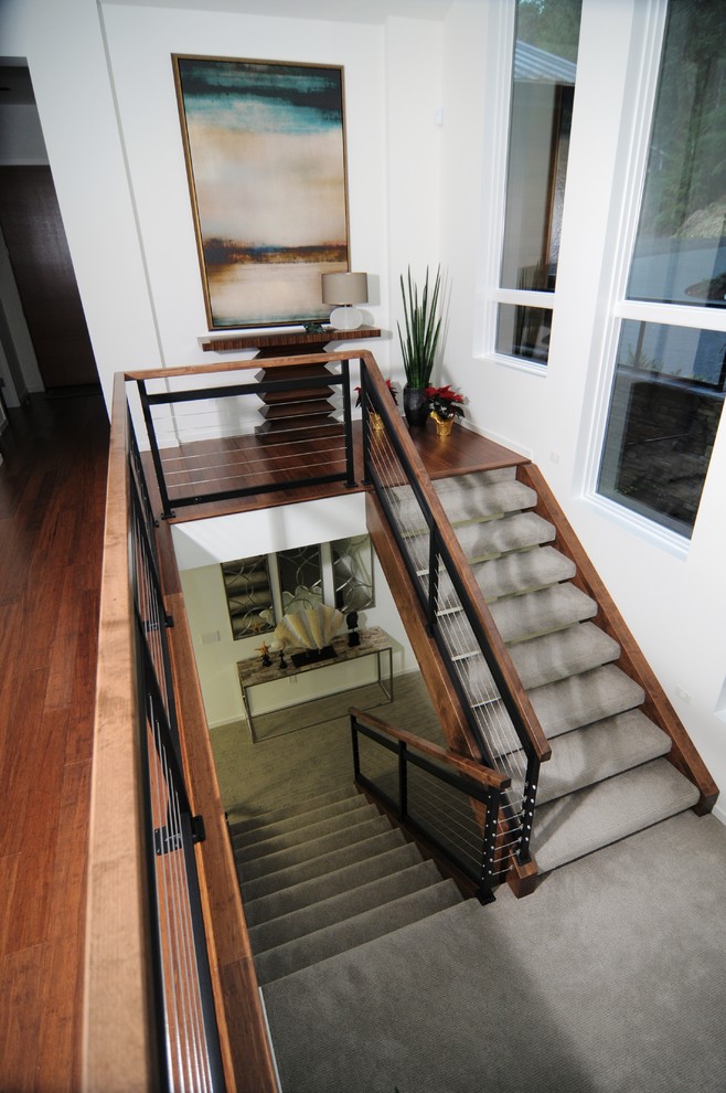 Moderne Treppe in Seattle
